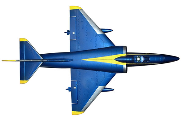 FMS A4 Skyhawk 64mm Ducted Fan Electric Foam RTF RC Jet with 2.4